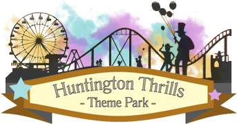 Huntington Thrills Theme Park Logo