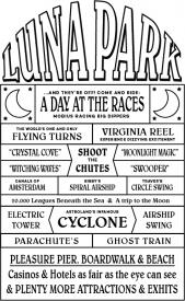 Attached Image: Luna Park advert:ride list.png