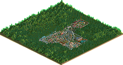 RollerCoaster Tycoon Classic: Forest Frontiers Scenario