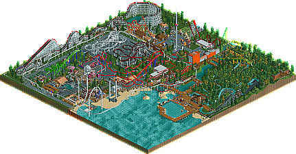 Park_764 Six Flags Buster Beach