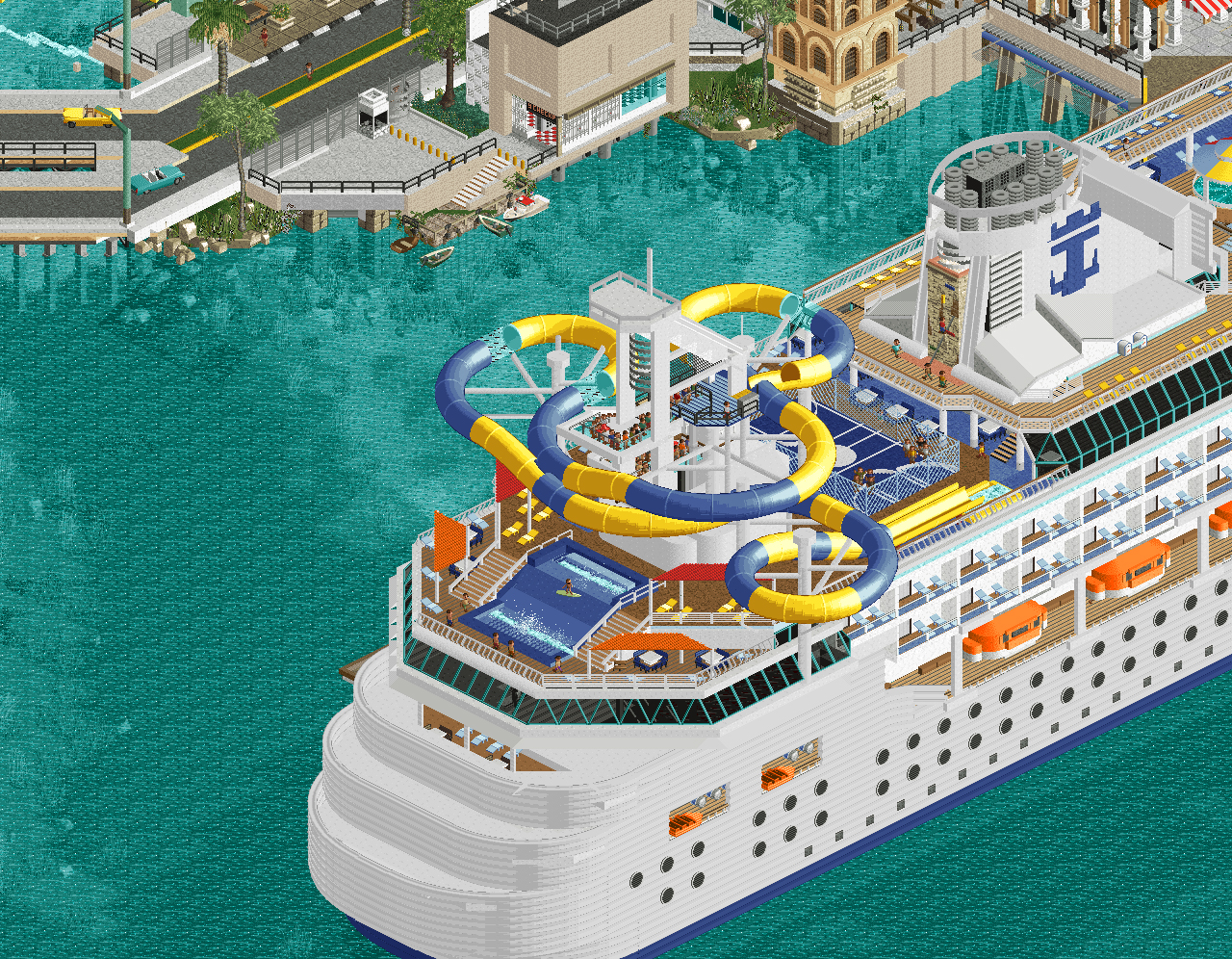 screen_6408 Legend of the Seas - Docked in Puerta Vieja